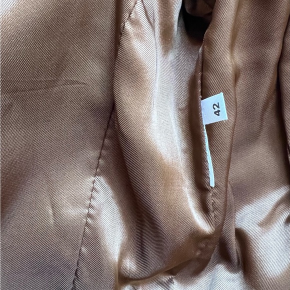 Forzieri Brown Suede Bomber Jacket - Picture 3 of 4